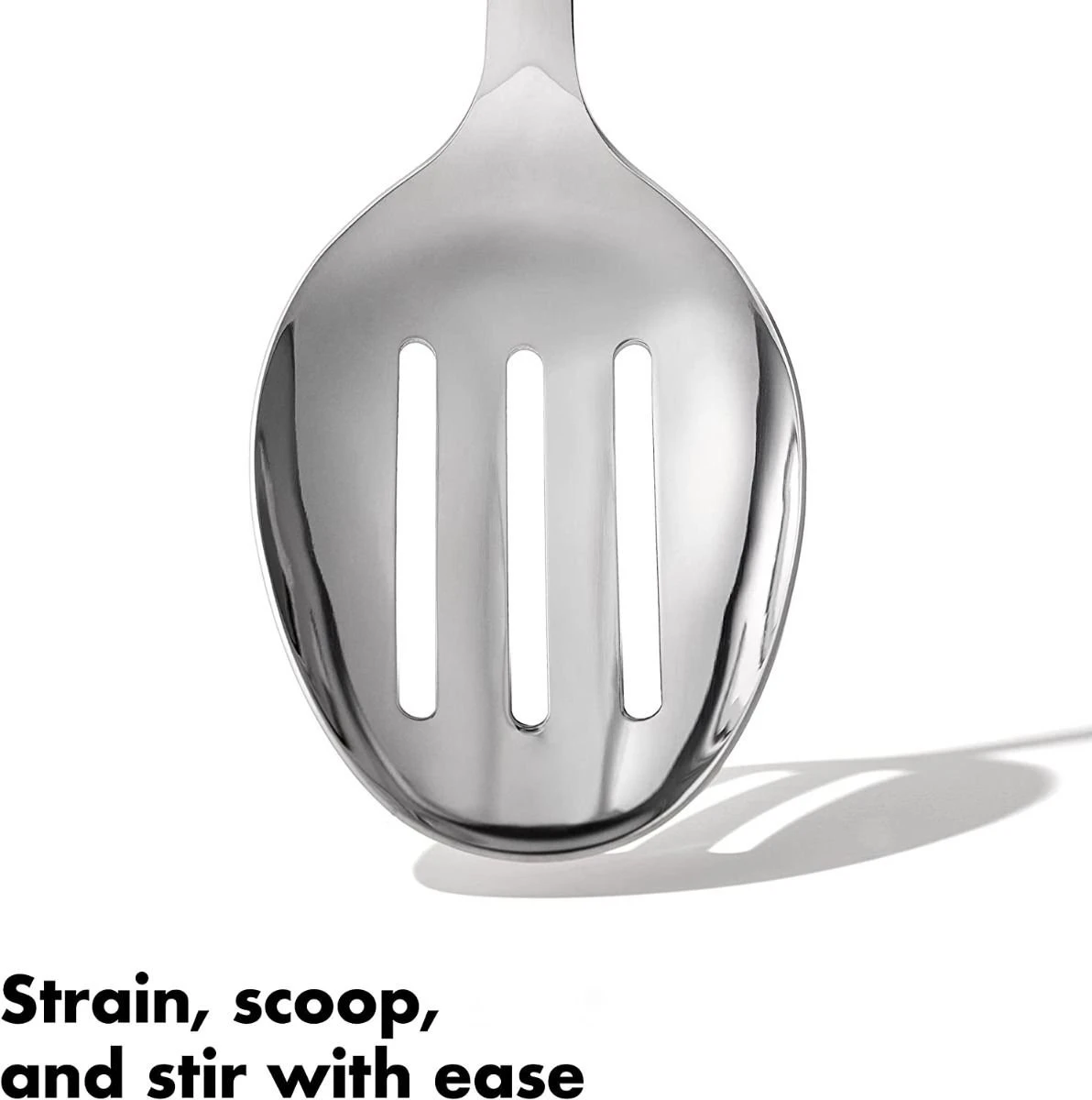 OXO Steel Slotted Spoon - Image 3
