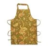 April Cornell Jacobean Garden Chef Apron | Olive