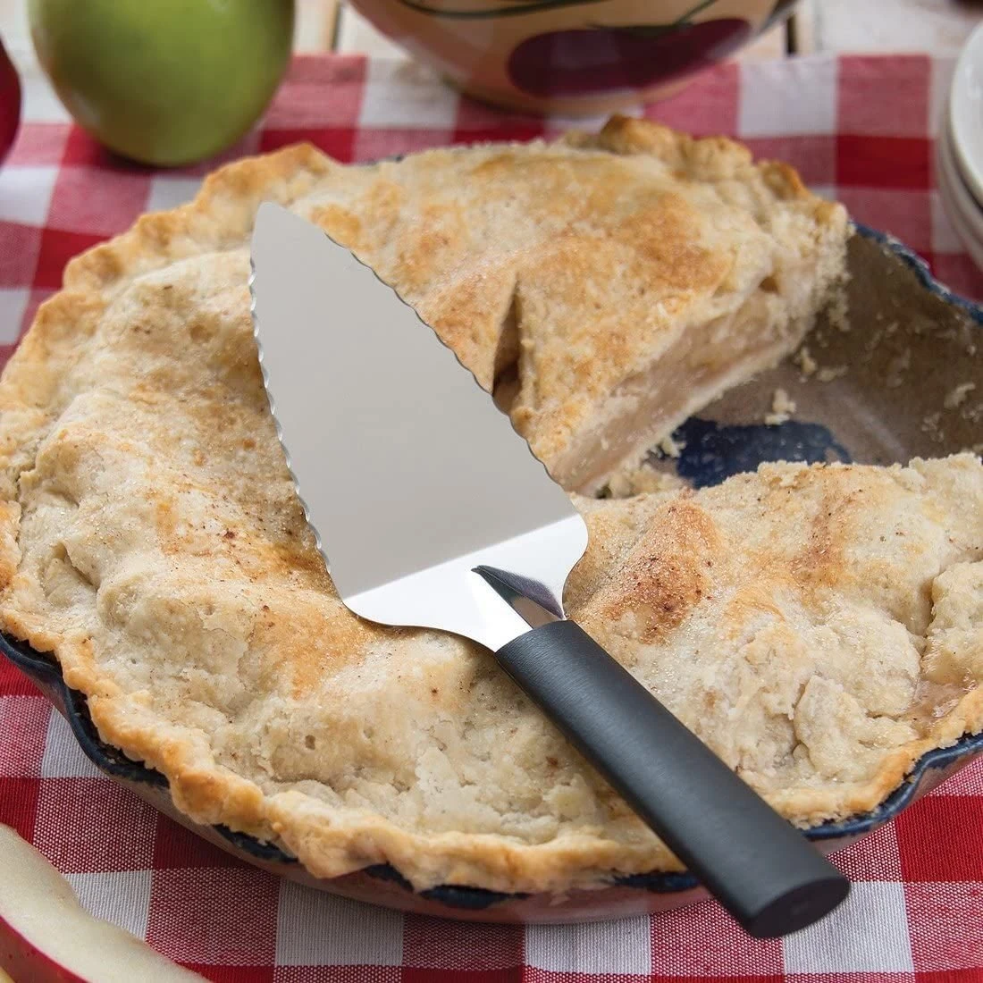 Rada Cutlery Serrated Pie Server | Black - Image 6