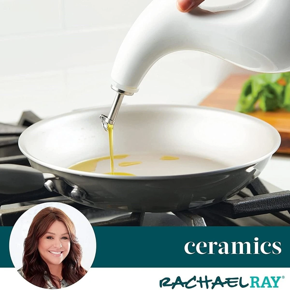 Rachael Ray EVOO Oil Dispenser | White - Image 6