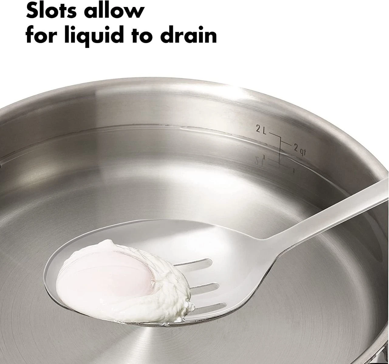 OXO Steel Slotted Spoon - Image 4