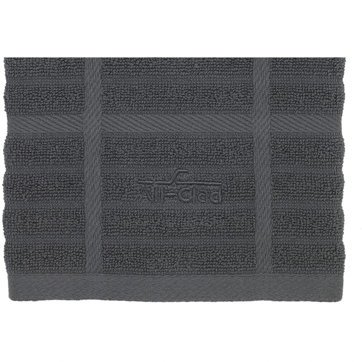 All-Clad Antimicrobial Kitchen Towel | Solid Pewter - Image 2