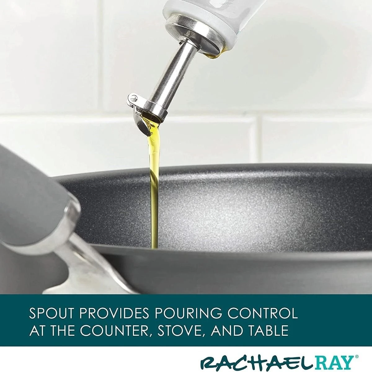 Rachael Ray EVOO Oil Dispenser | White - Image 2