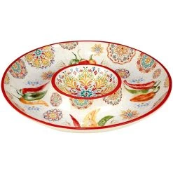 Certified International 13.75" Chip & Dip | Sweet & Spicey