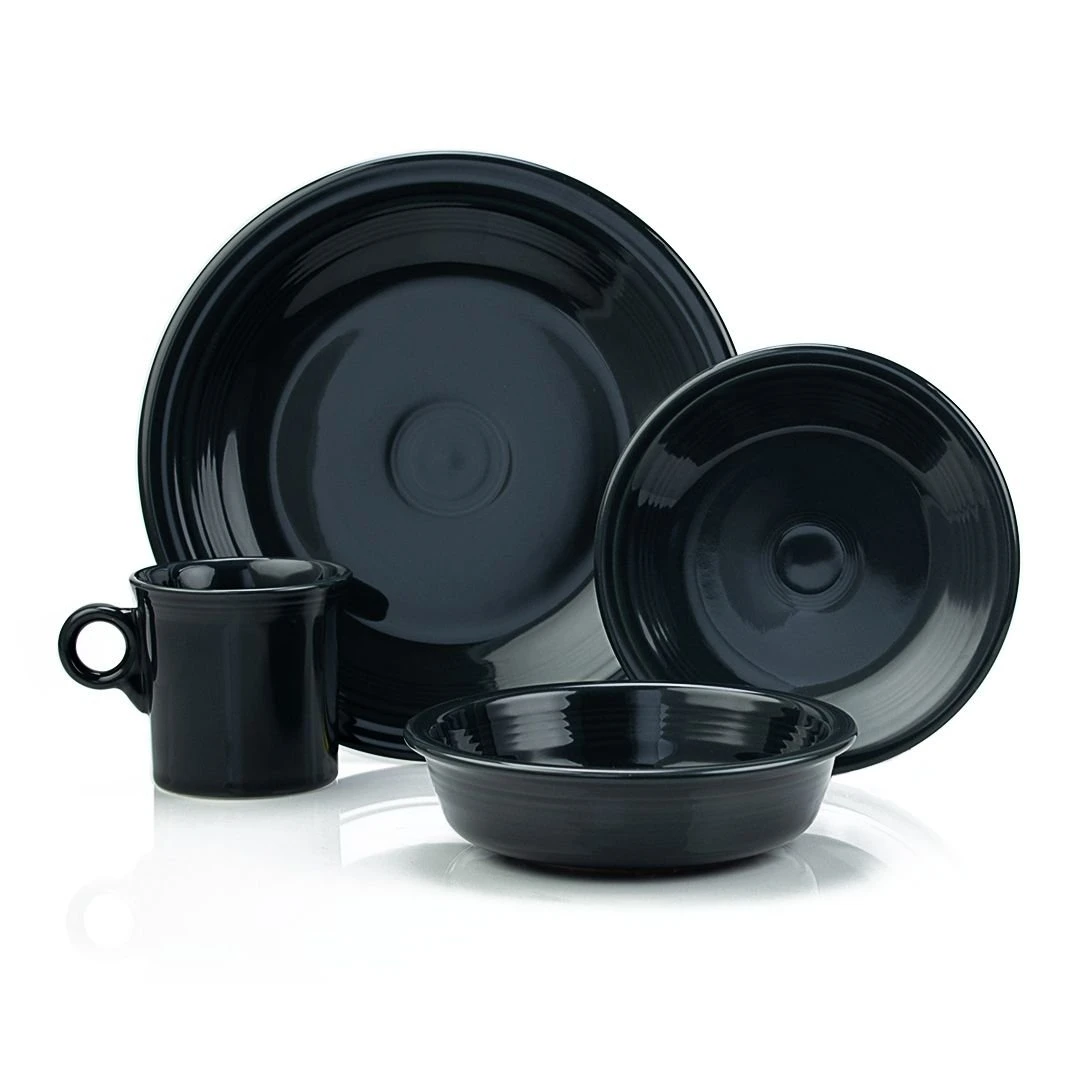 Fiesta® 16-Piece Classic Dinnerware Set | Slate