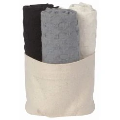 Danica Brands Now Designs By Danica Mercantile Dishcloths In Basket (Set Of 3) | Cloud