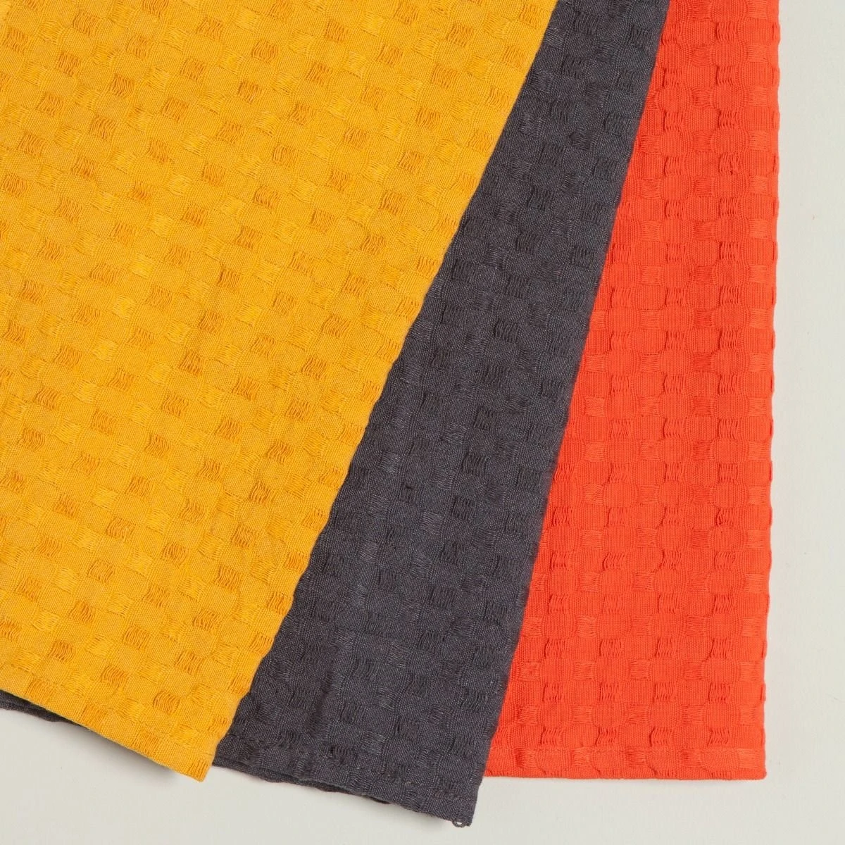 Danica Brands Now Designs By Danica Mercantile Dishcloths In Basket (Set Of 3) | Coral - Image 2