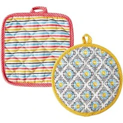 C.R Gibson (One Coast) C.R. Gibson Potholder Gift Set | Bloom