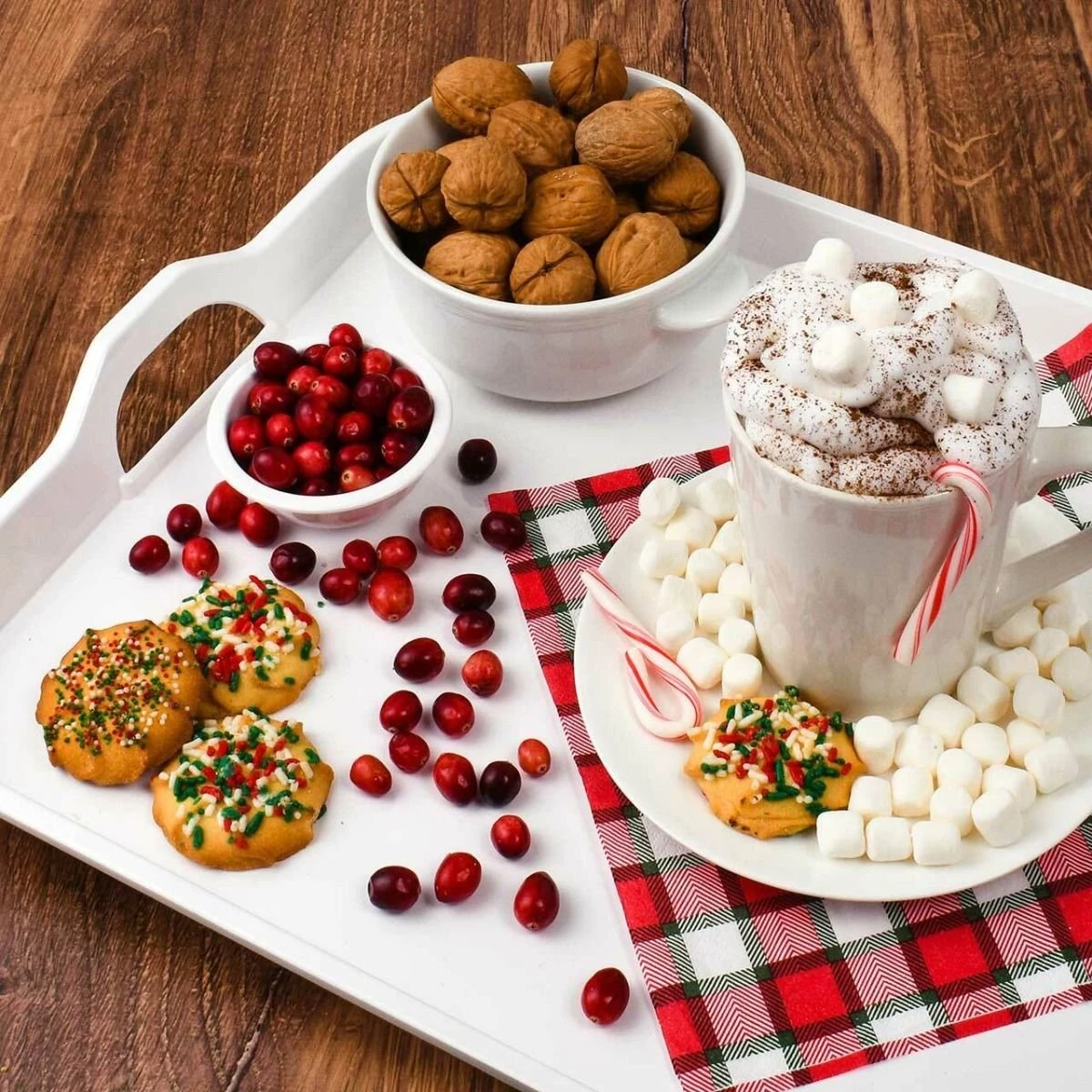 Gourmac 20" X 15" Serving Tray | White - Image 6