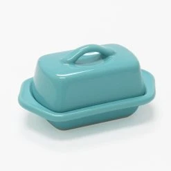 Chantal Mini Butter Dish - Aqua