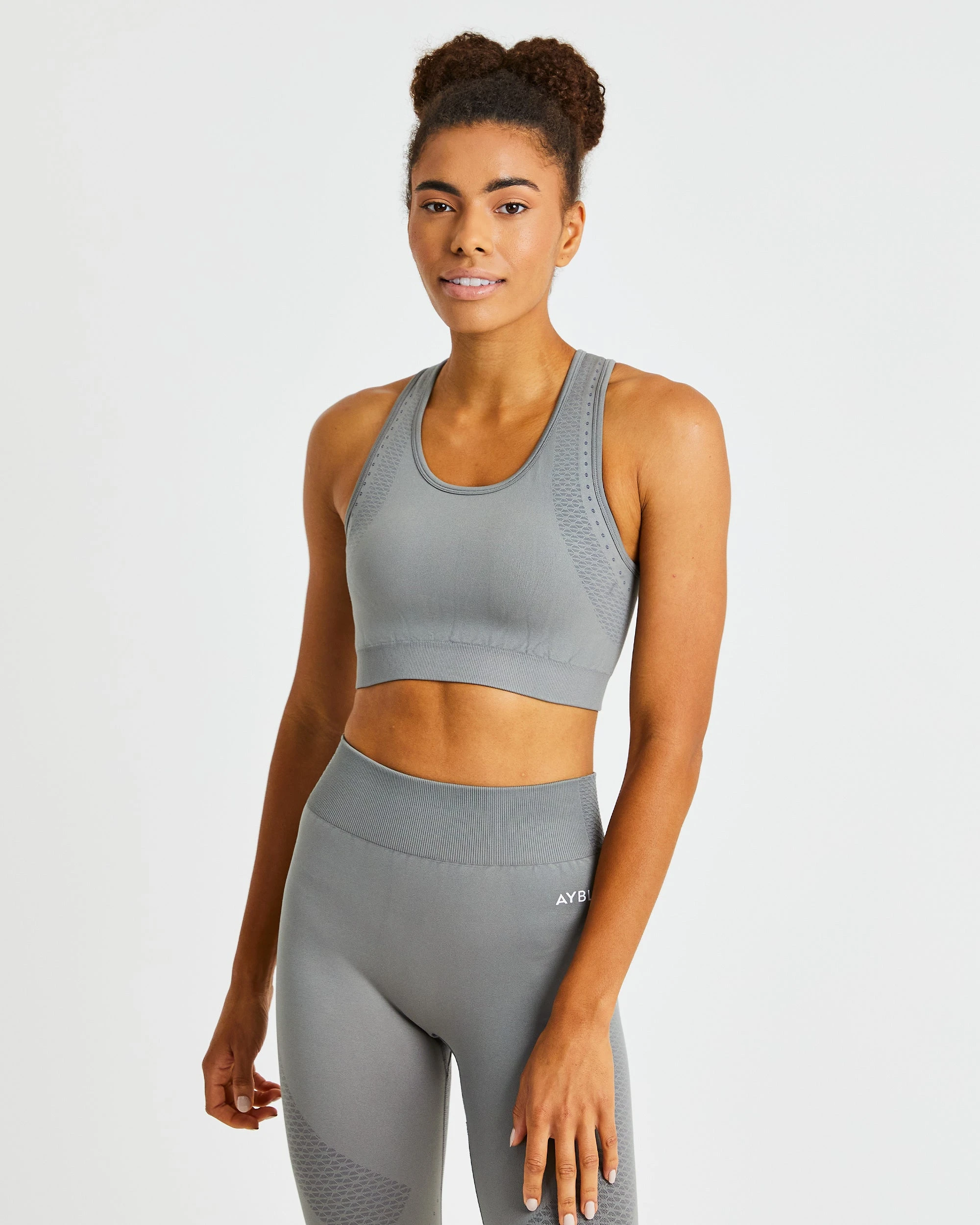 AYBL Ignite Seamless Sports Bra - Storm Grey
