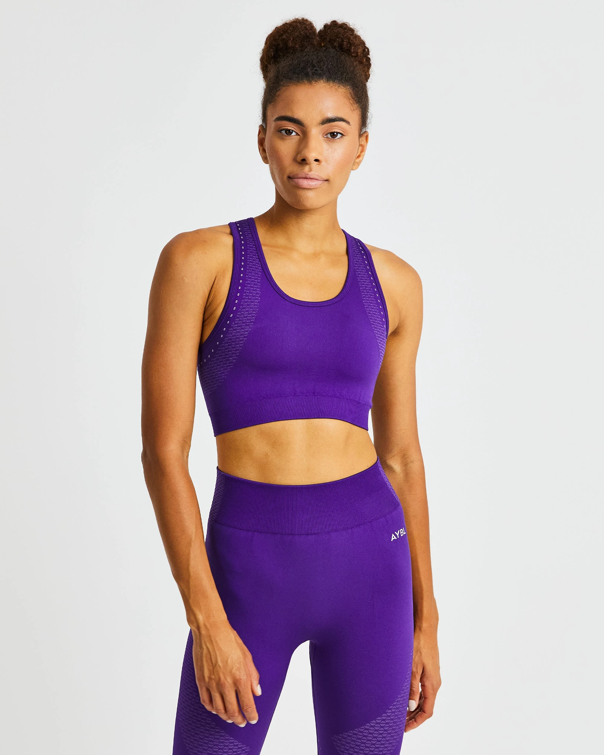 AYBL Ignite Seamless Sports Bra - Electric Purple