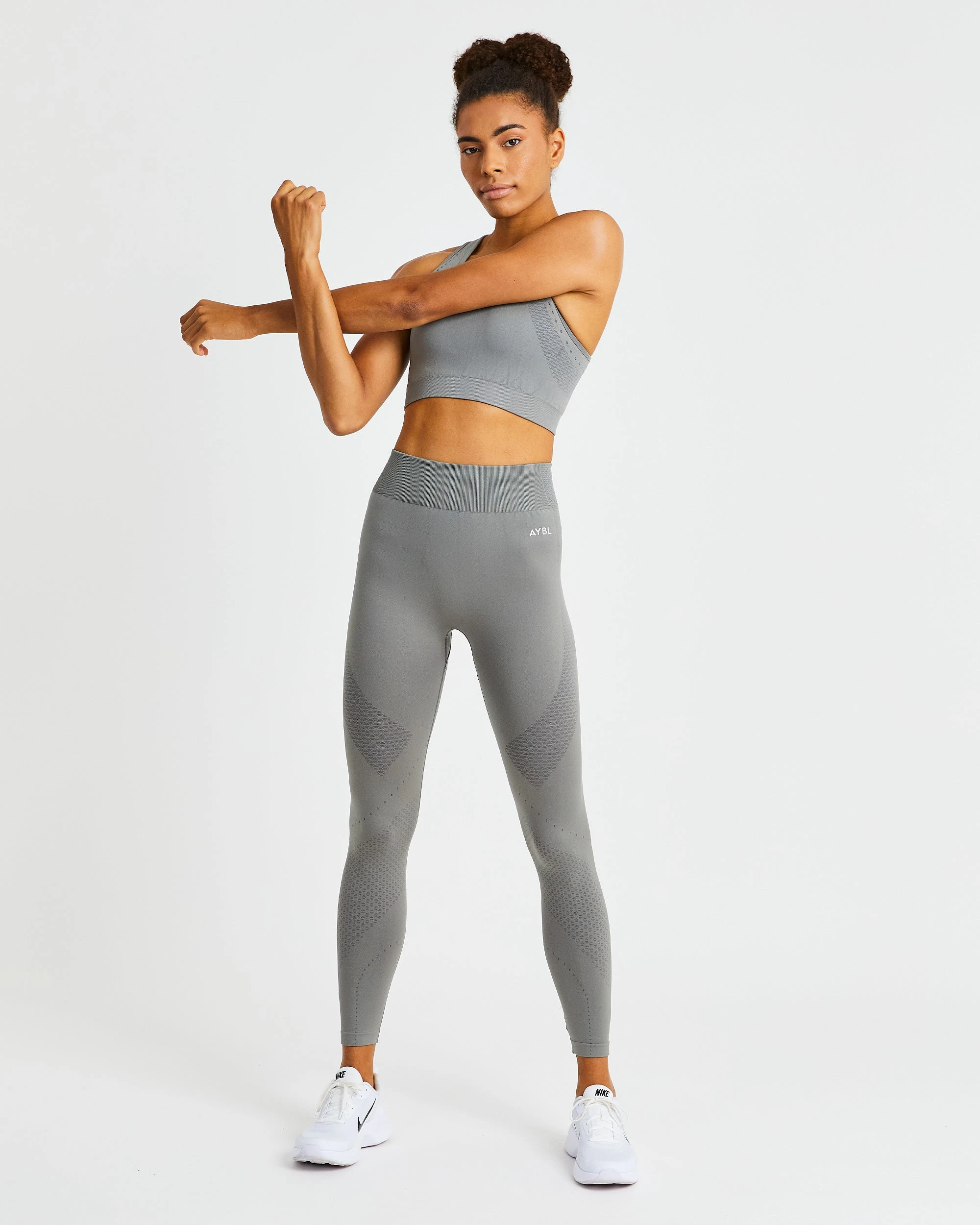 AYBL Ignite Seamless Sports Bra - Storm Grey - Image 8
