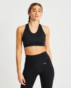 AYBL Balance V2 Seamless Sports Bra - Black
