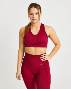 AYBL Balance V2 Seamless Sports Bra - Rumba Red
