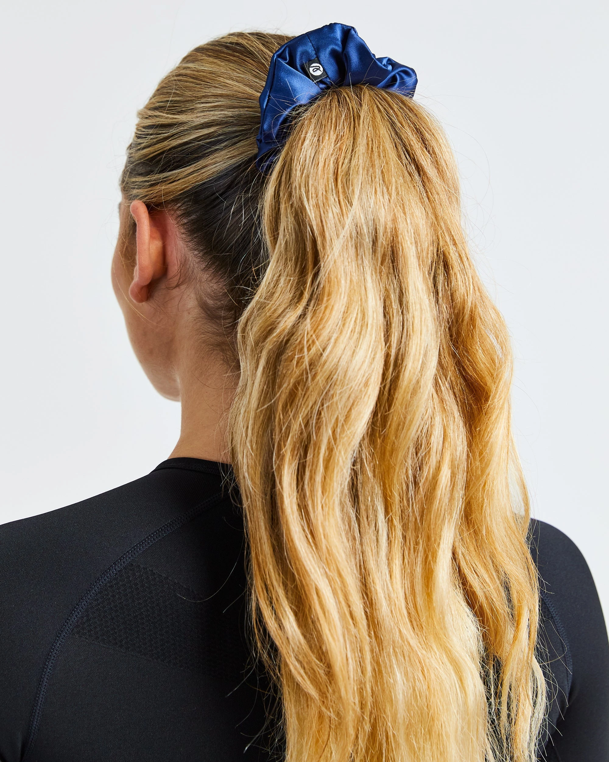 AYBL Scrunchie 4 Pack - White/Black/Charcoal/Navy - Image 4