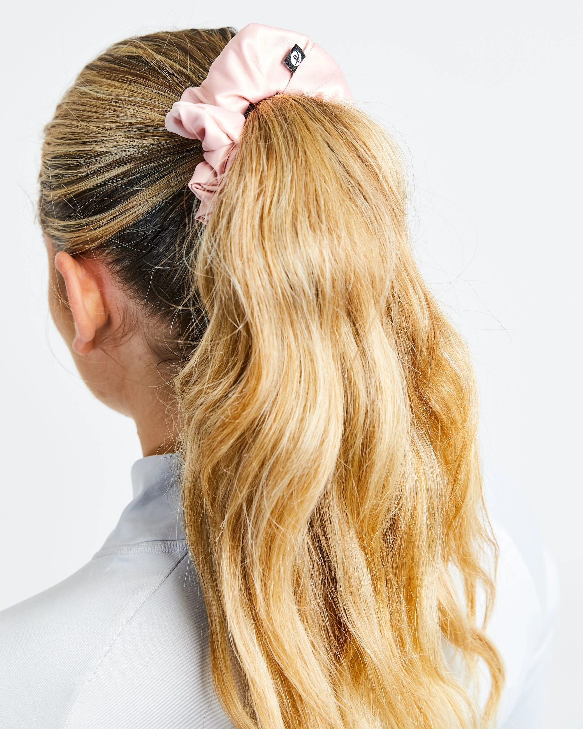 AYBL Scrunchie 4 Pack - White/Champagne/Pink/Mocha - Image 2