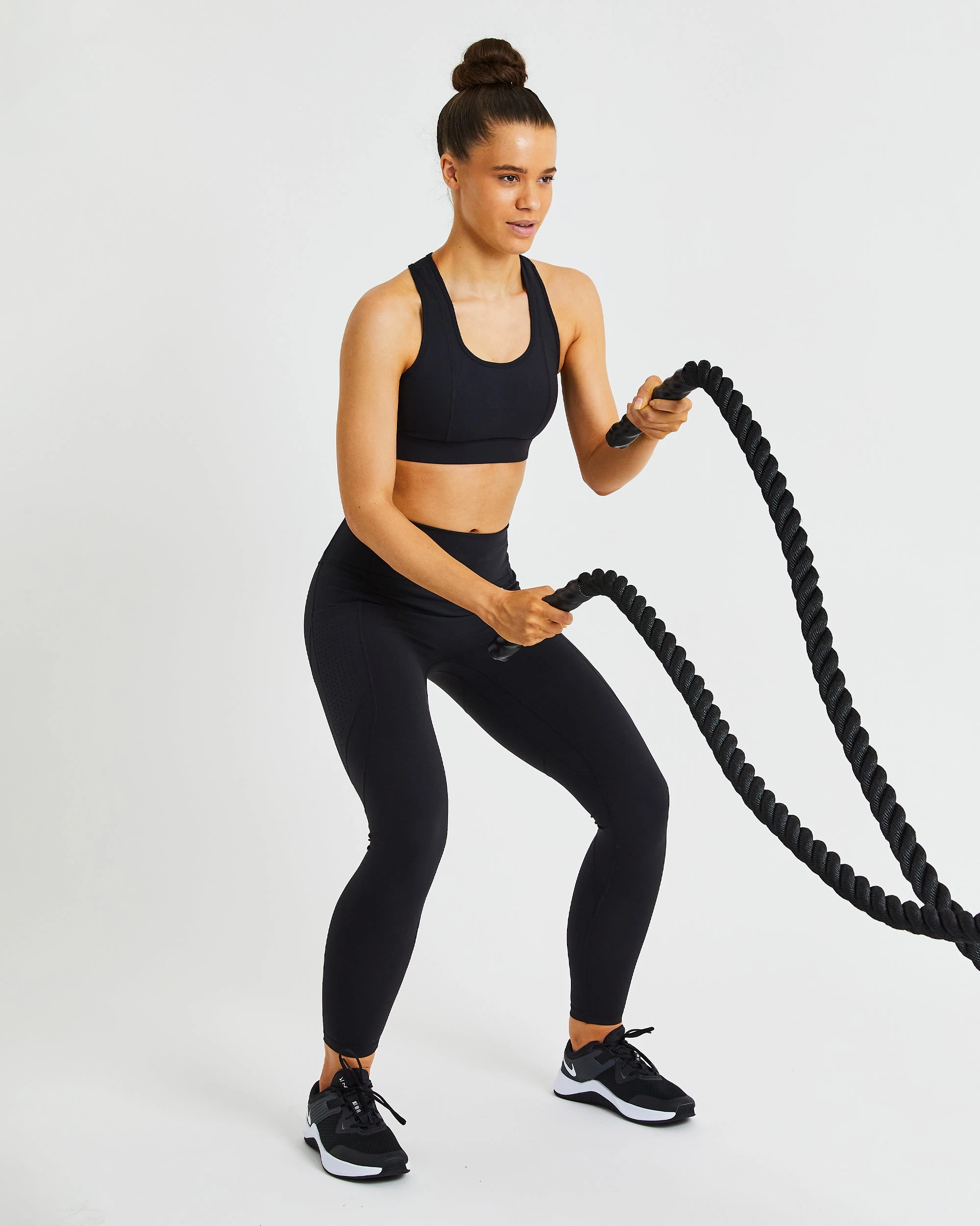 AYBL Pace Sports Bra - Black - Image 8