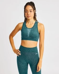 AYBL Impact Seamless Sports Bra - Green