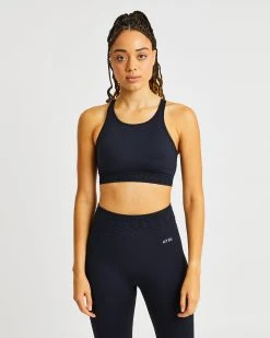 AYBL Elevate Seamless Sports Bra - Black