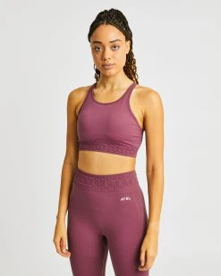 AYBL Elevate Seamless Sports Bra - Rose