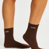 AYBL Everyday Crew Socks (3 Pack) - Brown