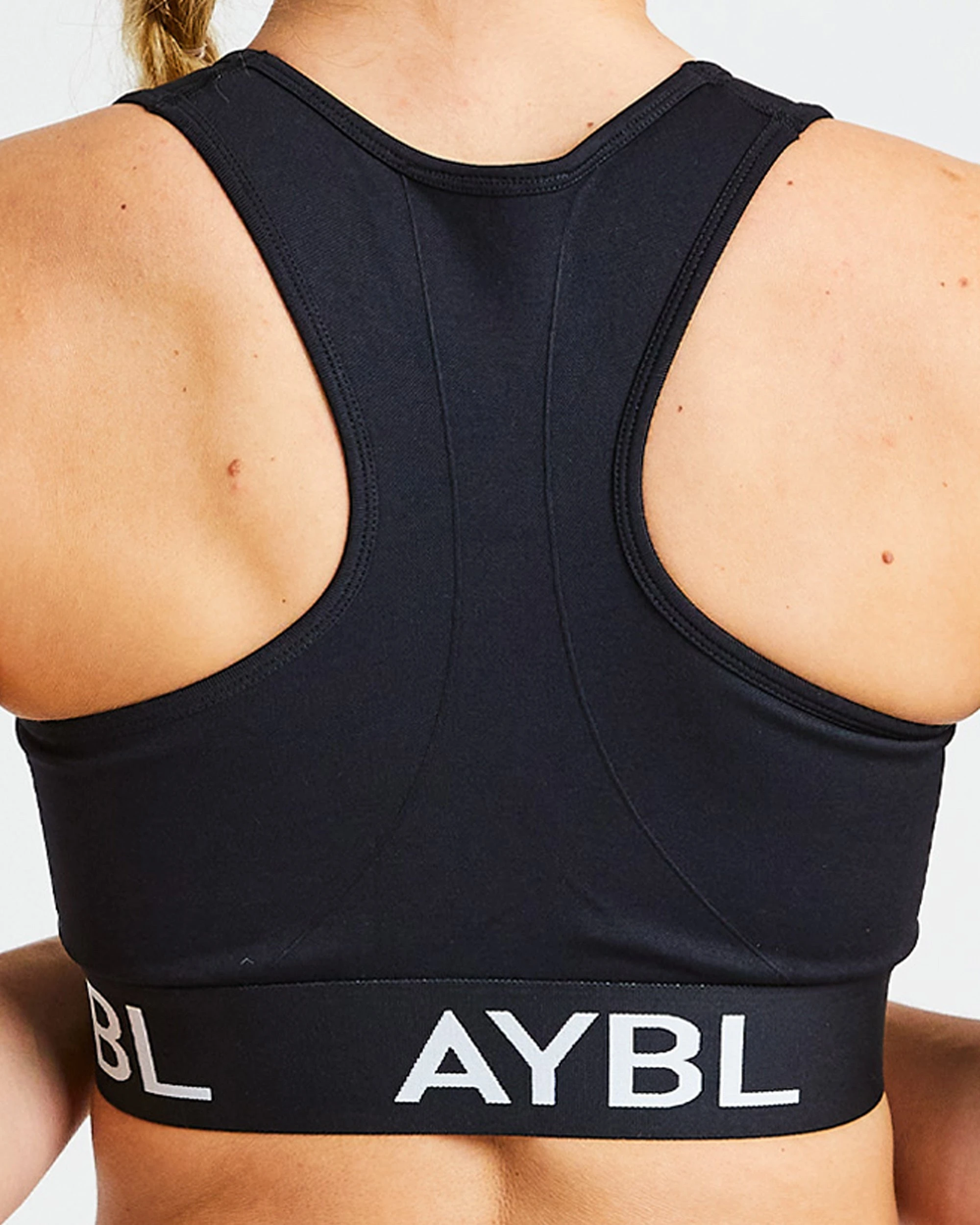 AYBL Staple Seamless Sports Bra - Black - Image 6