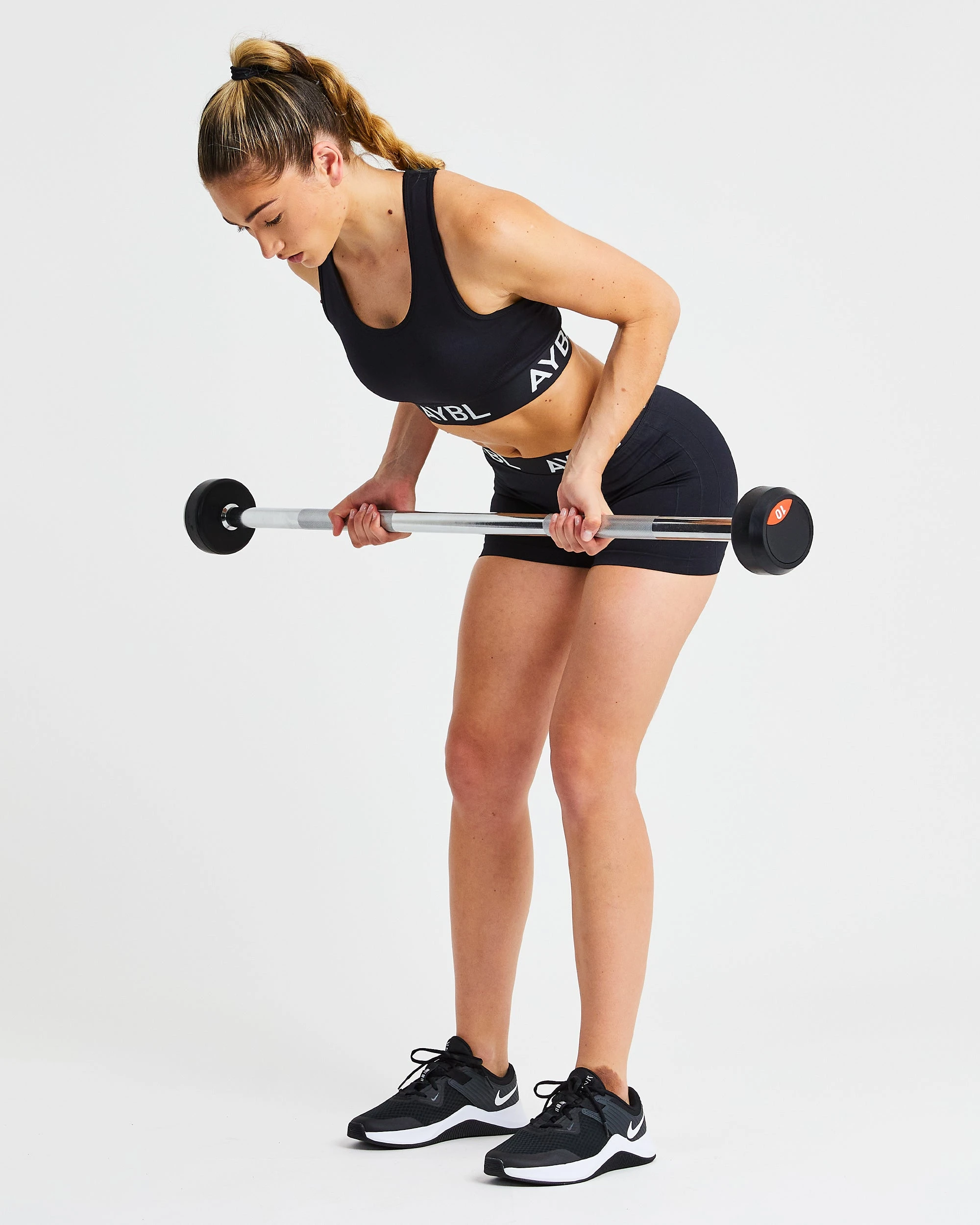 AYBL Staple Seamless Sports Bra - Black - Image 8