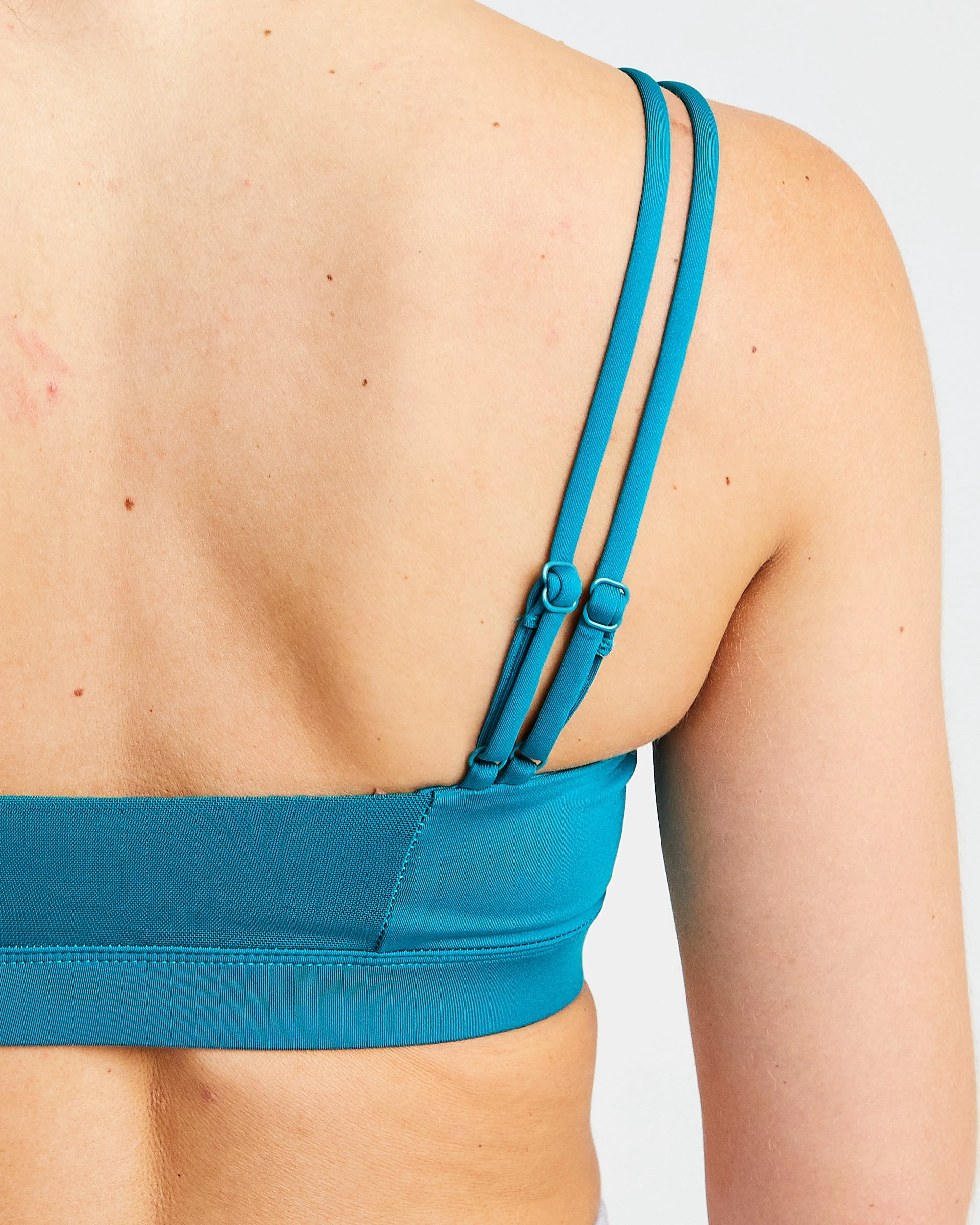 AYBL Essential Bandeau Sports Bra - Teal - Image 6