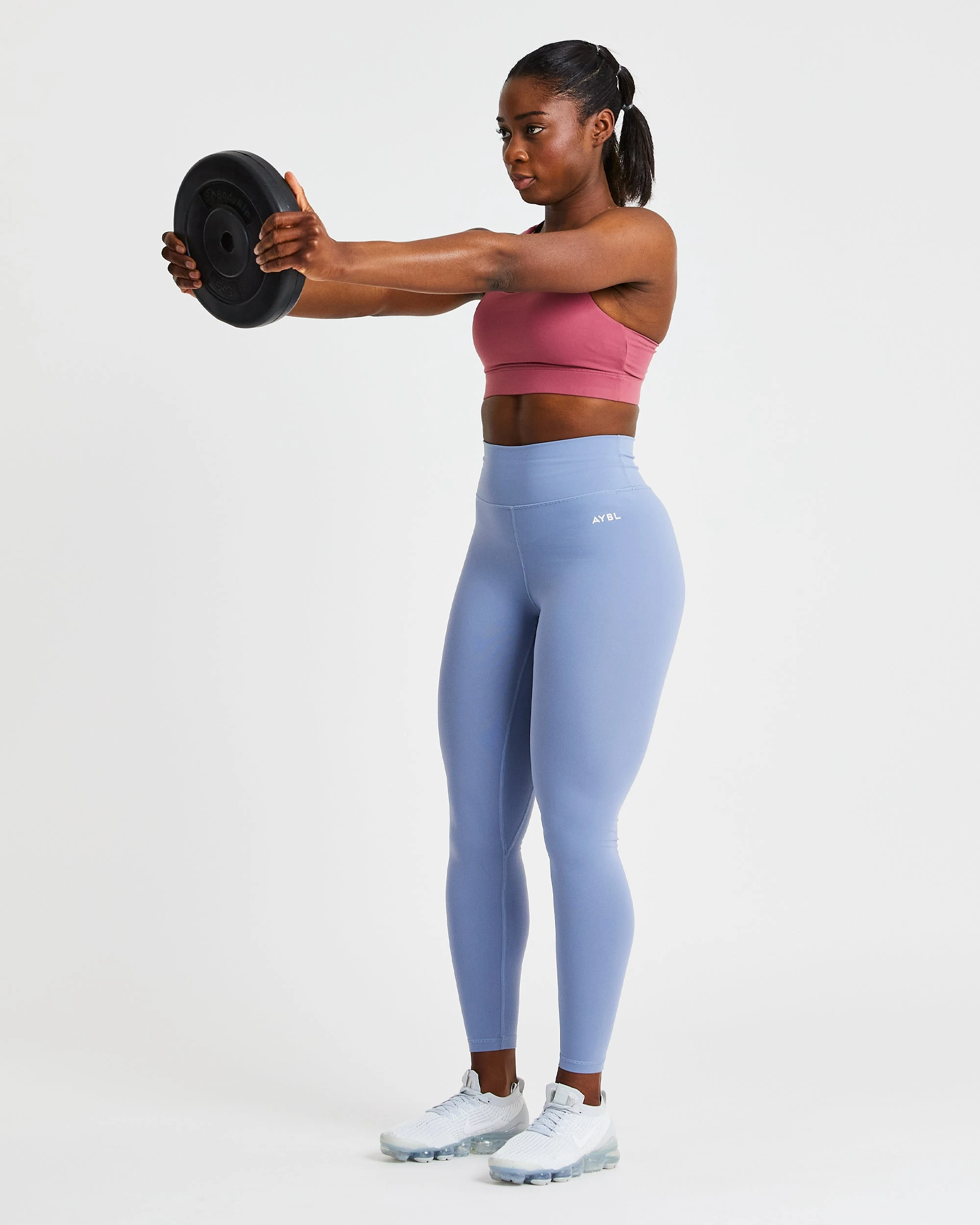 AYBL Core Sports Bra - Brick Red - Image 5