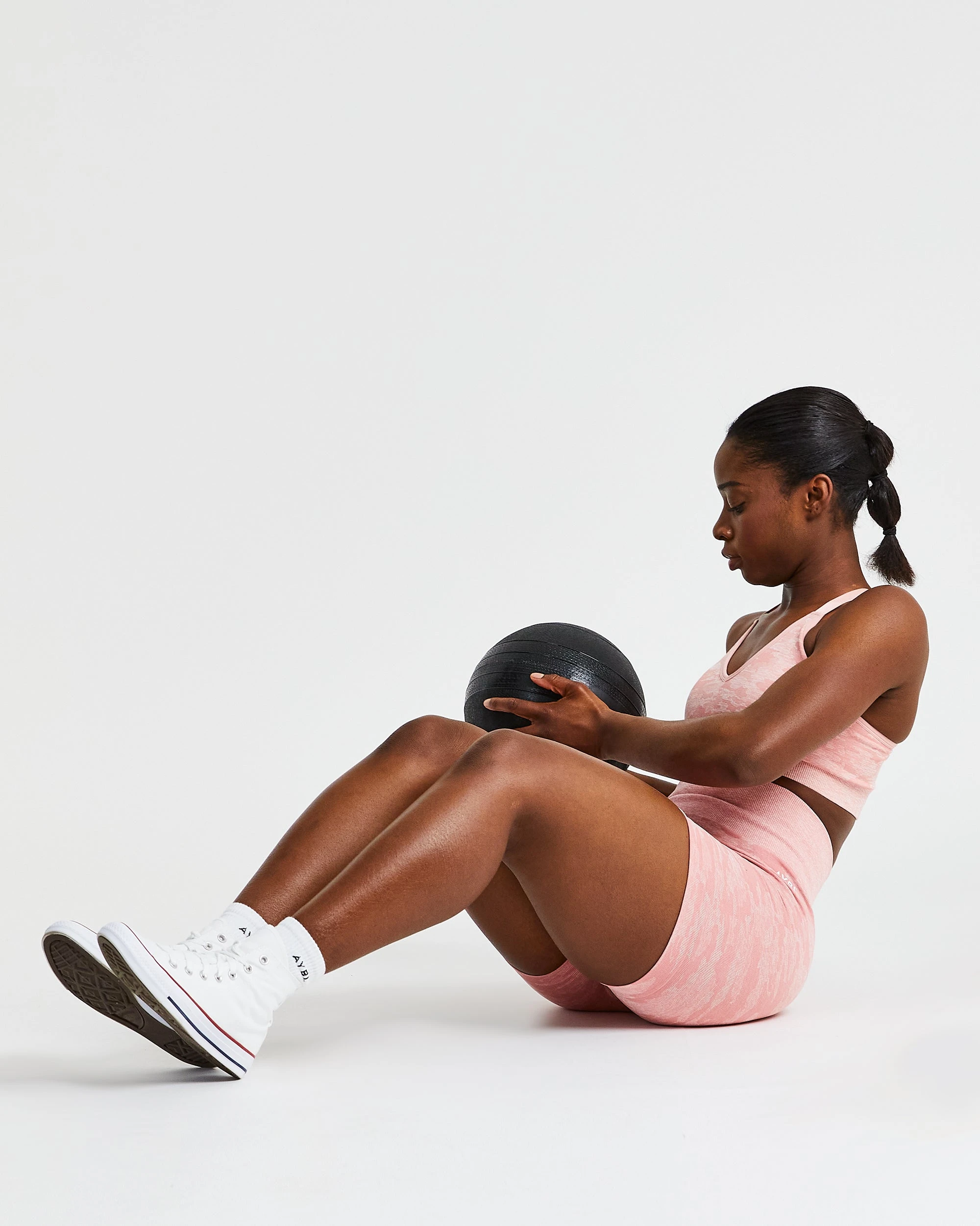 AYBL Evolve Camo Seamless Sports Bra - Pink - Image 6