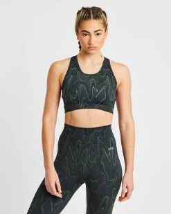 AYBL Velocity Seamless Sports Bra - Black