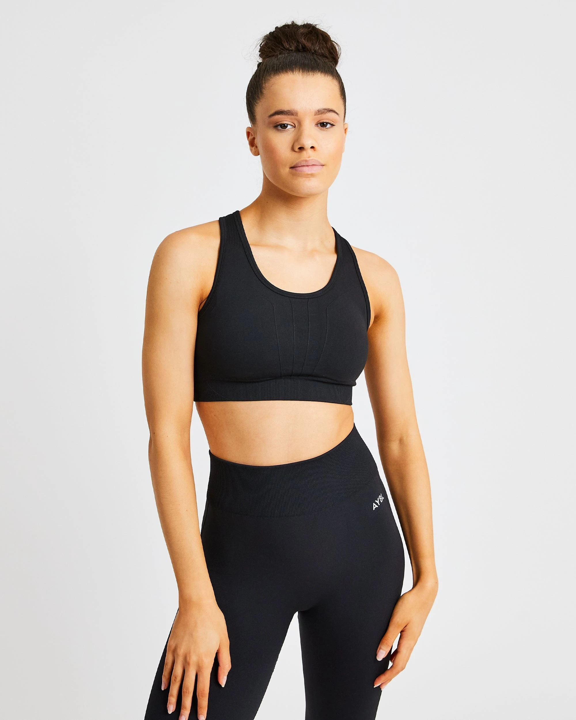 AYBL Pulse Seamless Sports Bra - Black