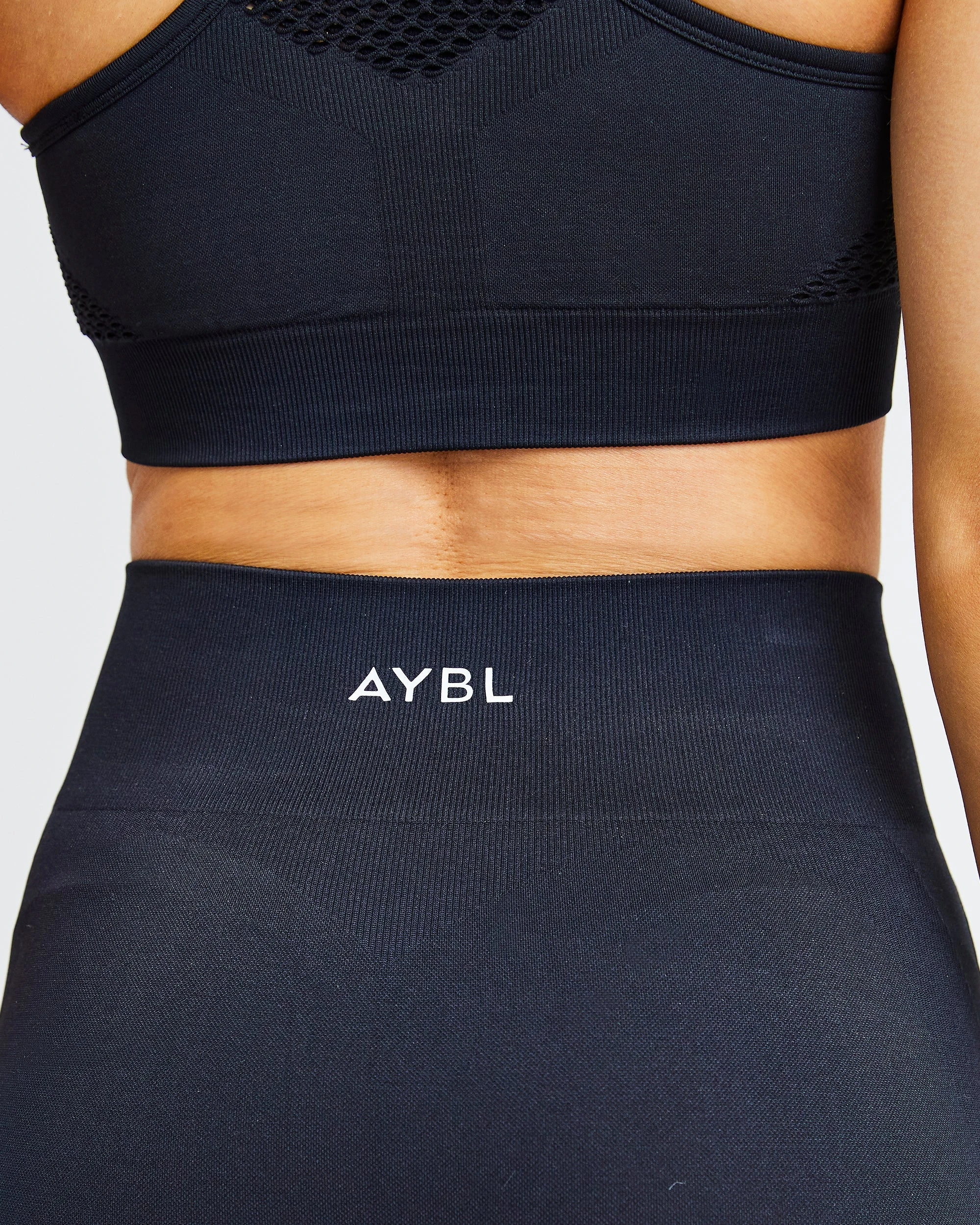 AYBL Reform Seamless Sports Bra - Black - Image 8