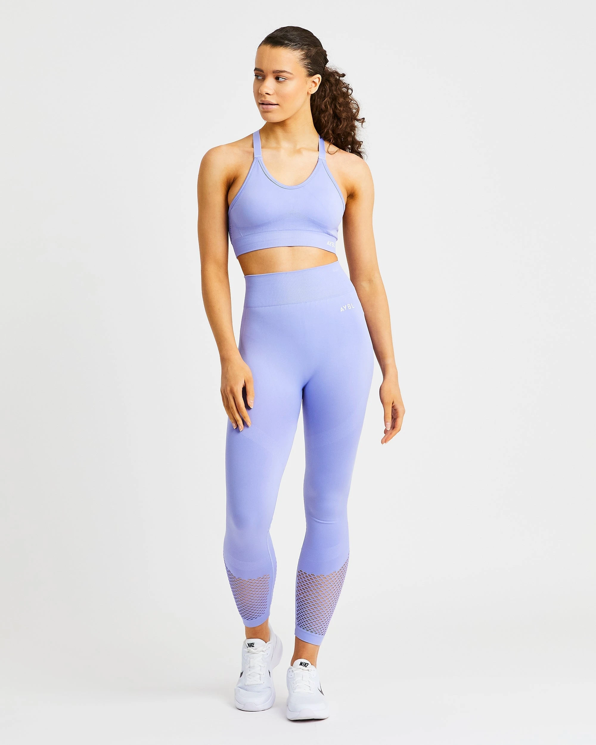 AYBL Reform Seamless Sports Bra - Iris Purple - Image 3