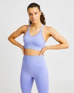 AYBL Reform Seamless Sports Bra - Iris Purple