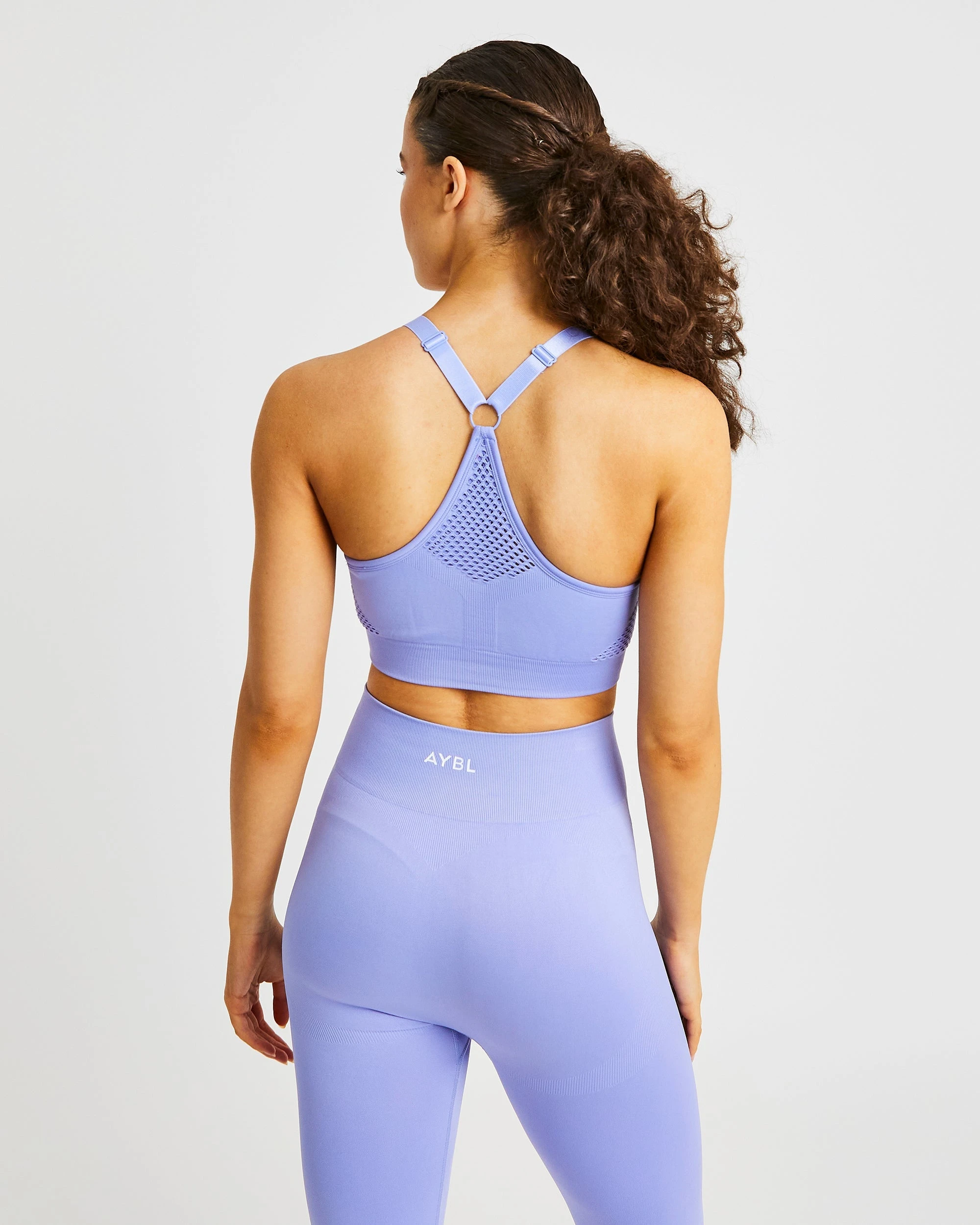 AYBL Reform Seamless Sports Bra - Iris Purple - Image 2