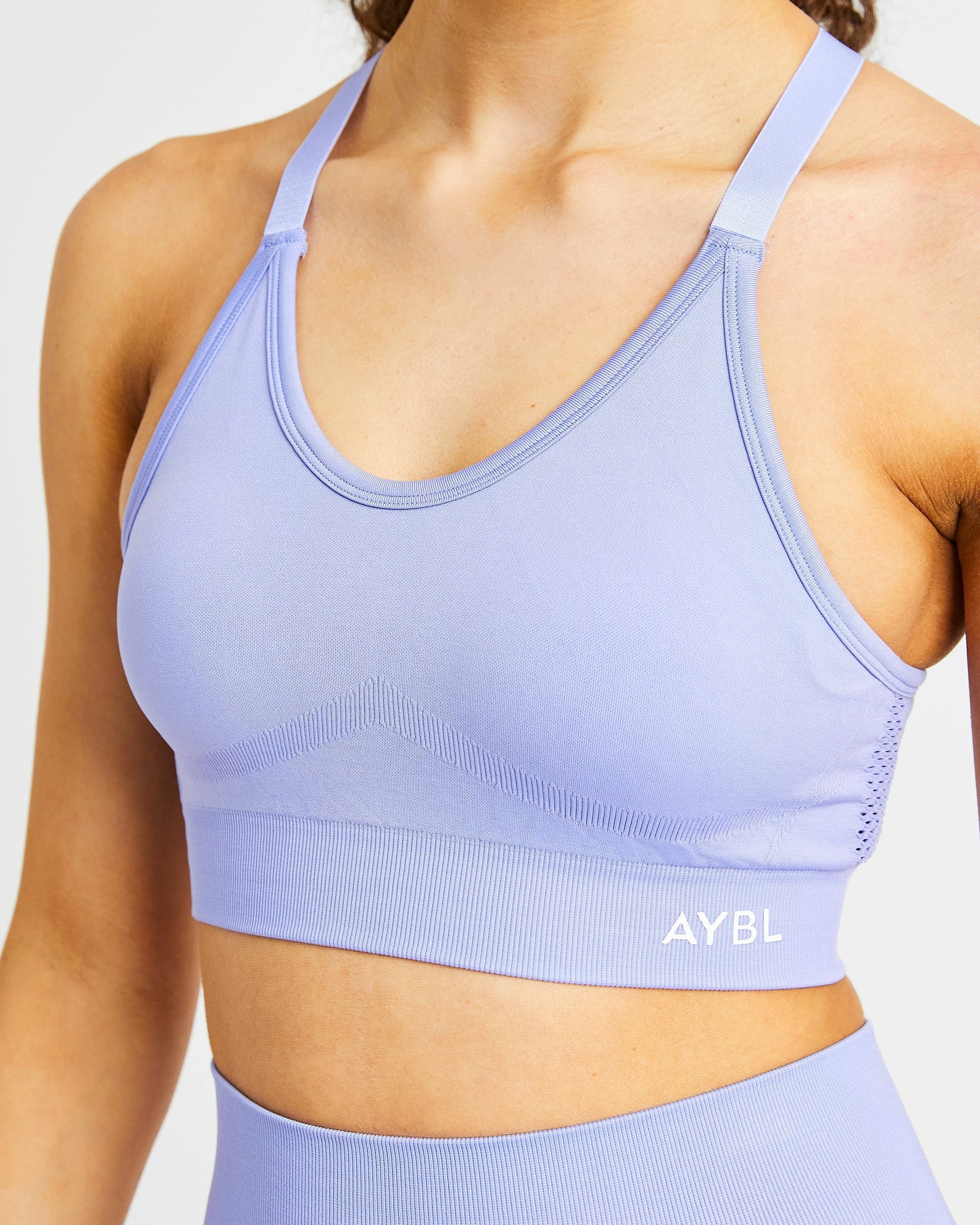 AYBL Reform Seamless Sports Bra - Iris Purple - Image 7