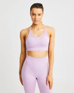 AYBL Motion Seamless Sports Bra - Pink