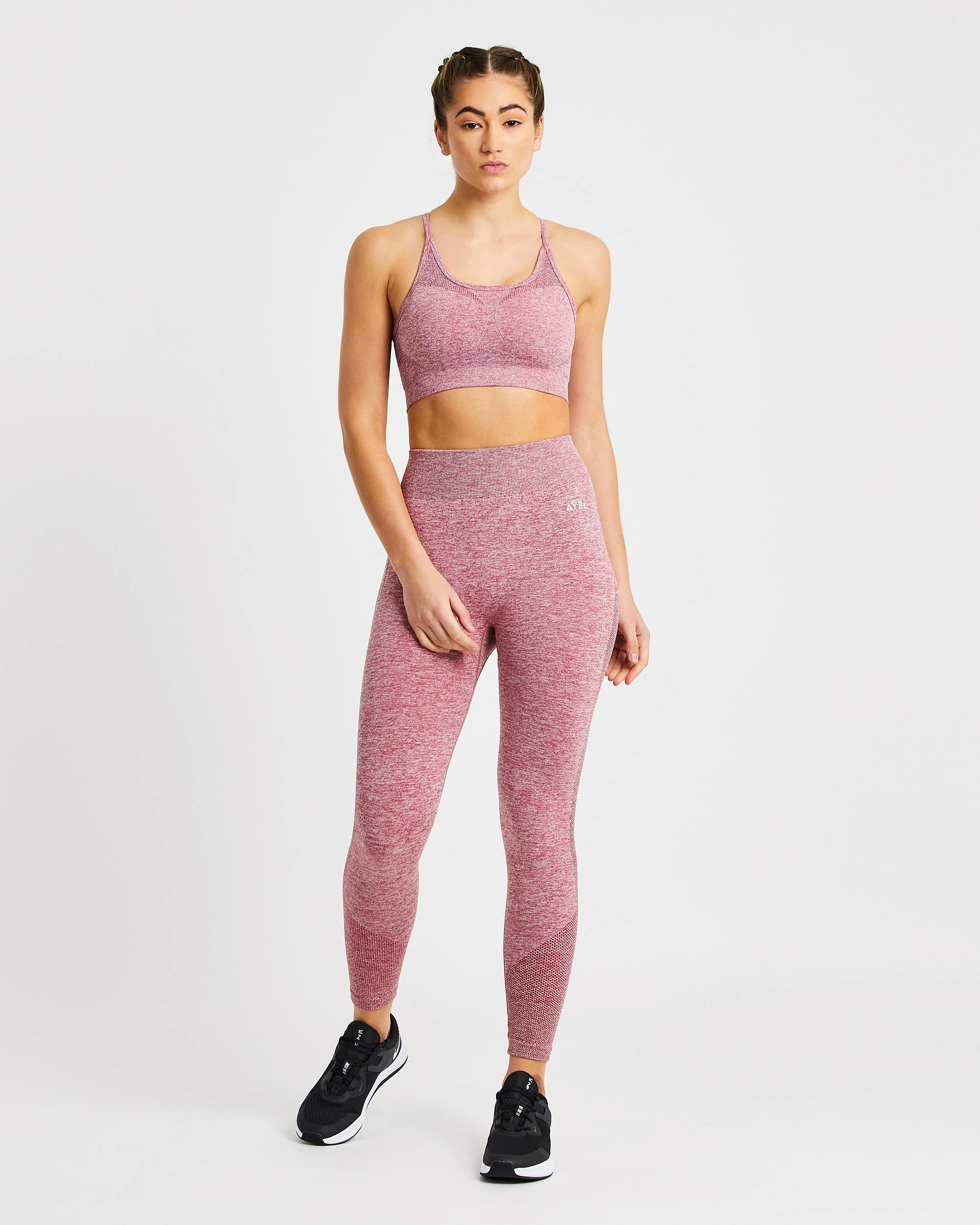 AYBL Motion Seamless Sports Bra - Brick Red - Image 3