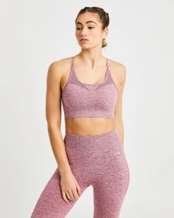 AYBL Motion Seamless Sports Bra - Brick Red