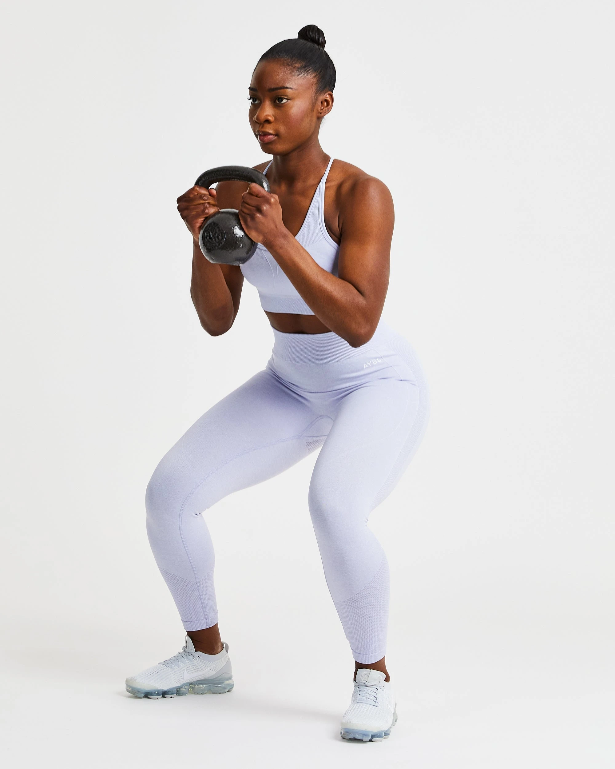 AYBL Motion Seamless Sports Bra - Ice Blue - Image 6