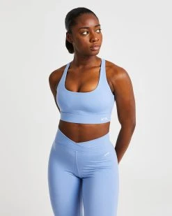 AYBL Flow Sports Bra - Parisian Blue