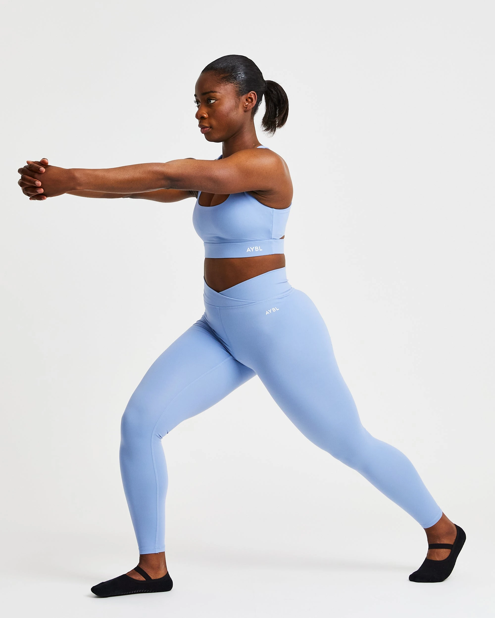 AYBL Flow Sports Bra - Parisian Blue - Image 8