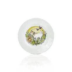 Everything Kitchens Barnyard Baby Animals 7.5" Side Plate | "Have A Jersey Cow" - Calf