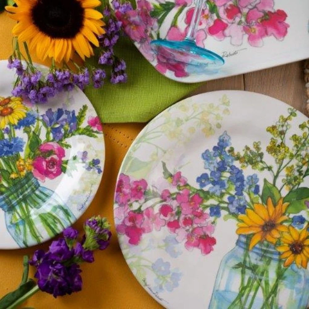 Bamboo Table BambooTable Dinner Plate | Jars Of Sunshine - Image 2