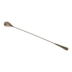 Mercer Barfly 13.2" Japanese-Style Bar Spoon | Antique Copper