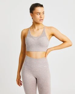 AYBL Motion Seamless Sports Bra - Soft Beige