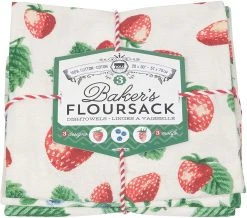 Danica Brands Now Designs By Danica Floursack Dishtowels (Set Of 3) | Berry Patch