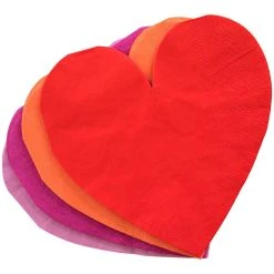 C.R Gibson (One Coast) C.R. Gibson Beverage Napkins (Set Of 20) | With All My Heart